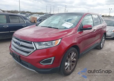 2015 Ford Edge Titanium z USA, uszkodzony, nr VIN 2FMTK3K89FBB84546